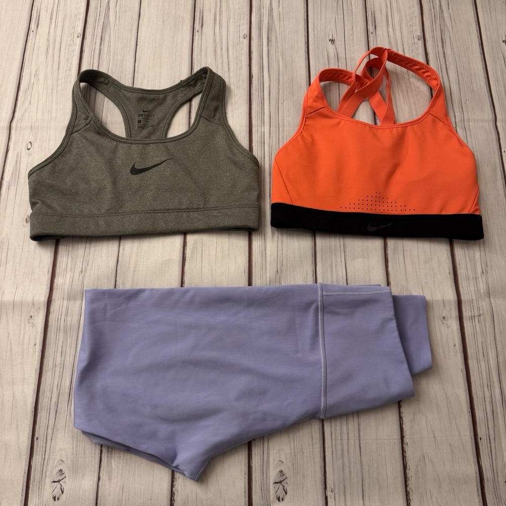 Nike‎ Dri-FIT Women's Sports Bra & Leggings Lot Size Small Activewear Workout